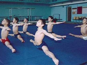 Занятия спортивной гимнастикой. Фото с сайта baranovichy.by (С).