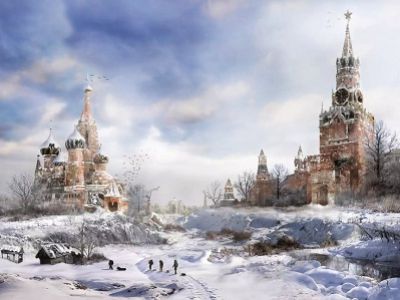 Москва, постапокалипсис. Источник - http://www.zastavki.com/