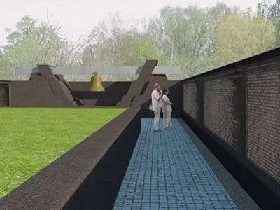 Проект мемориала на Бутовском полигоне. Источник - http://www.newsru.com/