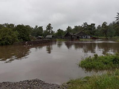 Наводнение в Тугуро-Чумиканском районе. Фото: Надежда Разевика / Хабаровский край сегодня