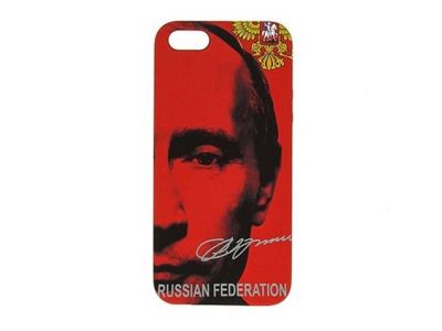Чехол для Apple iPhone c Владимиром Путиным. Фото: gosso.ru