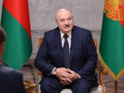 Лукашенко, интервью. Фото: iz.ru