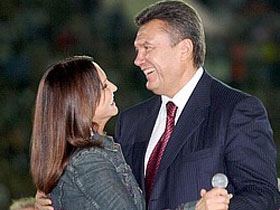 Янукович и Ротару. Фото: commersant.com