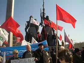 Митинг в Чите, фото Марины Савватеевой, сайт Каспаров.Ru