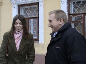 Анастасия Блинова со своим адвокатом, фото Ивана Измайлова, Собкор®ru (с)