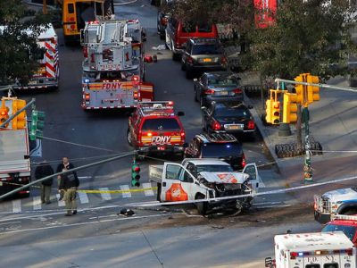 Нью-Йорк, место теракта 31.10.17. Фото: Reuters