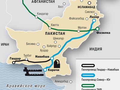 Газопровод "Пакистанский поток". Фото: tharpak.com